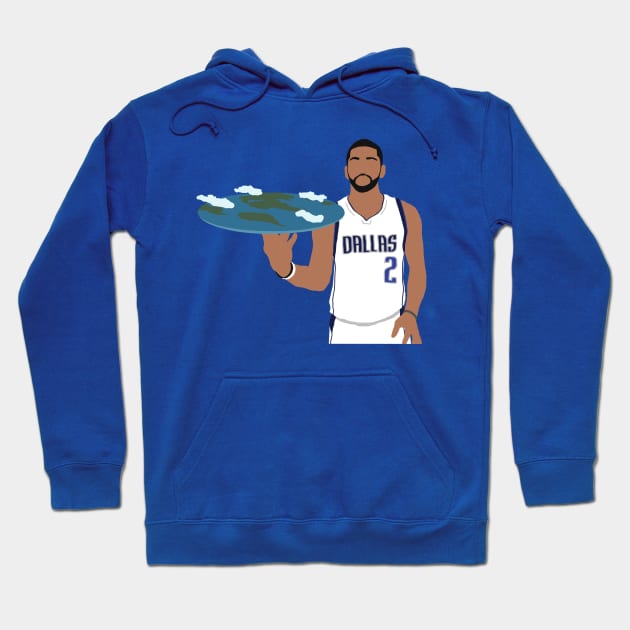 Kyrie Irving Flat Earth (Dallas) Hoodie by rattraptees